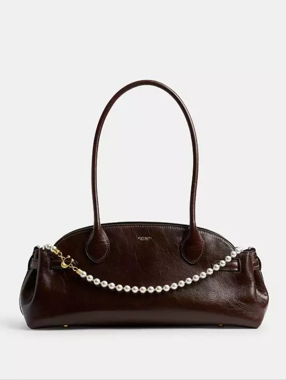 New! Short Pearl Strap From Coach
